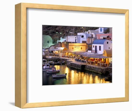 Oia (Ia), Island of Santorini (Thira), Cyclades Islands, Aegean, Greek Islands, Greece, Europe-Sergio Pitamitz-Framed Photographic Print