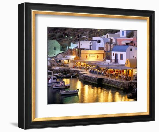 Oia (Ia), Island of Santorini (Thira), Cyclades Islands, Aegean, Greek Islands, Greece, Europe-Sergio Pitamitz-Framed Photographic Print