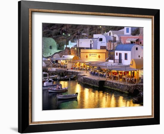 Oia (Ia), Island of Santorini (Thira), Cyclades Islands, Aegean, Greek Islands, Greece, Europe-Sergio Pitamitz-Framed Photographic Print