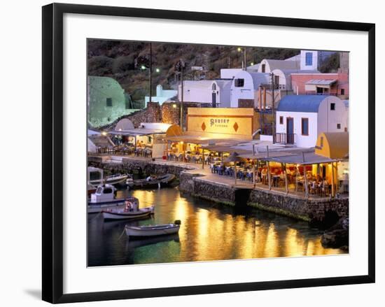 Oia (Ia), Island of Santorini (Thira), Cyclades Islands, Aegean, Greek Islands, Greece, Europe-Sergio Pitamitz-Framed Photographic Print