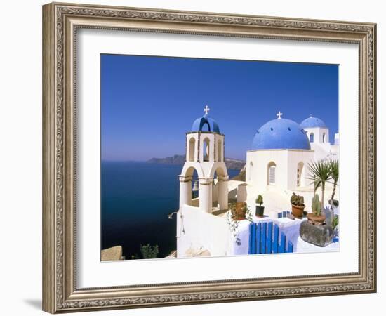 Oia (Ia), Island of Santorini (Thira), Cyclades Islands, Aegean, Greek Islands, Greece, Europe-Sergio Pitamitz-Framed Photographic Print