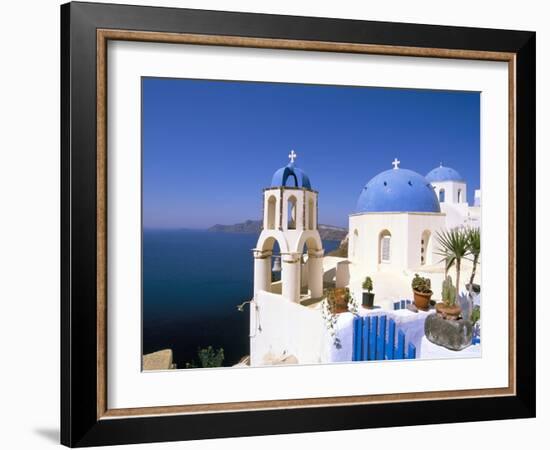 Oia (Ia), Island of Santorini (Thira), Cyclades Islands, Aegean, Greek Islands, Greece, Europe-Sergio Pitamitz-Framed Photographic Print