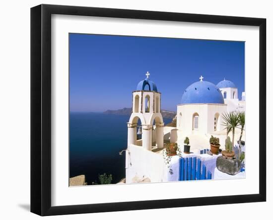 Oia (Ia), Island of Santorini (Thira), Cyclades Islands, Aegean, Greek Islands, Greece, Europe-Sergio Pitamitz-Framed Photographic Print