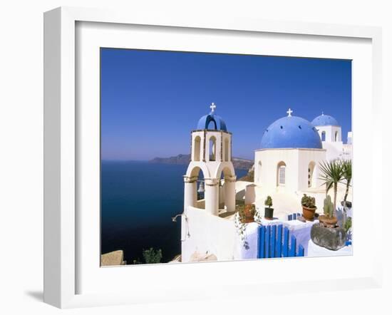 Oia (Ia), Island of Santorini (Thira), Cyclades Islands, Aegean, Greek Islands, Greece, Europe-Sergio Pitamitz-Framed Photographic Print