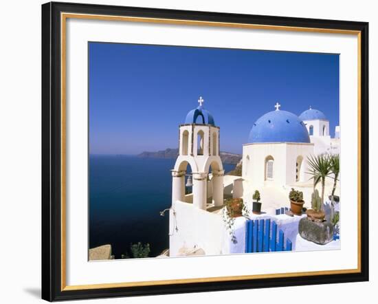 Oia (Ia), Island of Santorini (Thira), Cyclades Islands, Aegean, Greek Islands, Greece, Europe-Sergio Pitamitz-Framed Photographic Print