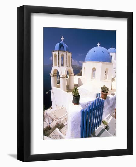 Oia (Ia), Island of Santorini (Thira), Cyclades Islands, Aegean, Greek Islands, Greece, Europe-Sergio Pitamitz-Framed Photographic Print