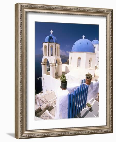 Oia (Ia), Island of Santorini (Thira), Cyclades Islands, Aegean, Greek Islands, Greece, Europe-Sergio Pitamitz-Framed Photographic Print