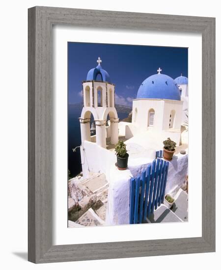 Oia (Ia), Island of Santorini (Thira), Cyclades Islands, Aegean, Greek Islands, Greece, Europe-Sergio Pitamitz-Framed Photographic Print