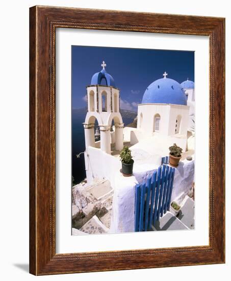 Oia (Ia), Island of Santorini (Thira), Cyclades Islands, Aegean, Greek Islands, Greece, Europe-Sergio Pitamitz-Framed Photographic Print