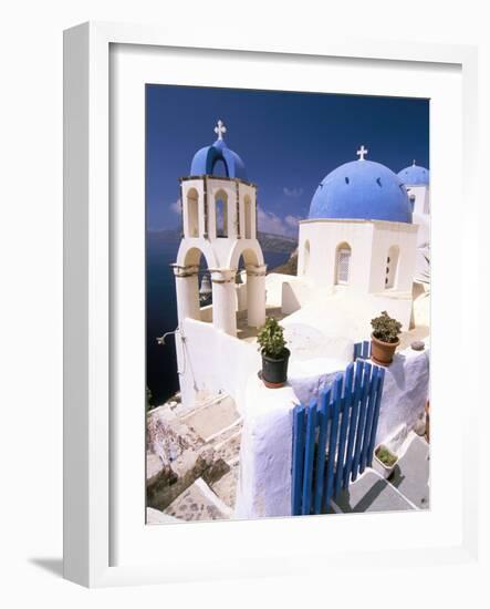 Oia (Ia), Island of Santorini (Thira), Cyclades Islands, Aegean, Greek Islands, Greece, Europe-Sergio Pitamitz-Framed Photographic Print