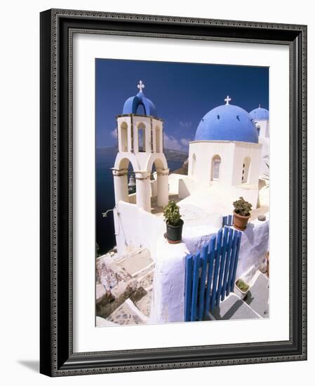 Oia (Ia), Island of Santorini (Thira), Cyclades Islands, Aegean, Greek Islands, Greece, Europe-Sergio Pitamitz-Framed Photographic Print