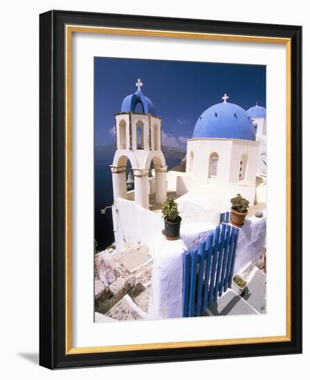 Oia (Ia), Island of Santorini (Thira), Cyclades Islands, Aegean, Greek Islands, Greece, Europe-Sergio Pitamitz-Framed Photographic Print