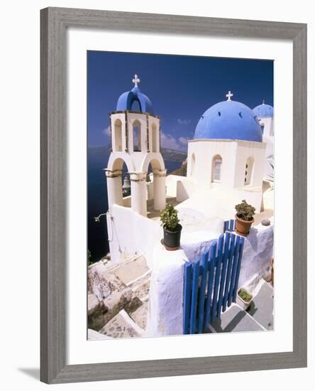 Oia (Ia), Island of Santorini (Thira), Cyclades Islands, Aegean, Greek Islands, Greece, Europe-Sergio Pitamitz-Framed Photographic Print