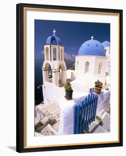 Oia (Ia), Island of Santorini (Thira), Cyclades Islands, Aegean, Greek Islands, Greece, Europe-Sergio Pitamitz-Framed Photographic Print