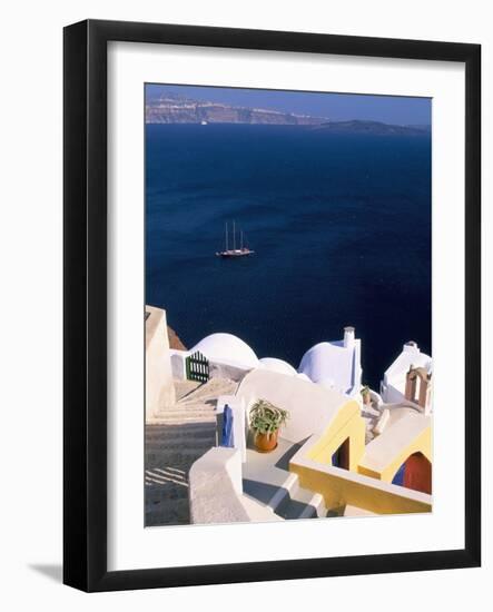 Oia (Ia), Island of Santorini (Thira), Cyclades Islands, Aegean, Greek Islands, Greece, Europe-Sergio Pitamitz-Framed Photographic Print