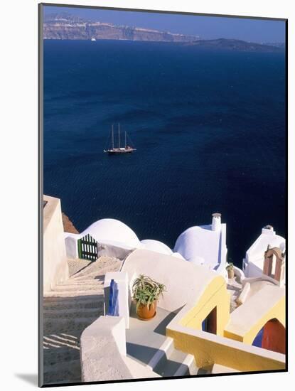 Oia (Ia), Island of Santorini (Thira), Cyclades Islands, Aegean, Greek Islands, Greece, Europe-Sergio Pitamitz-Mounted Photographic Print