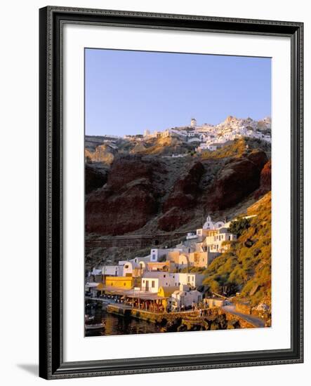 Oia (Ia), Island of Santorini (Thira), Cyclades Islands, Aegean, Greek Islands, Greece, Europe-Sergio Pitamitz-Framed Photographic Print