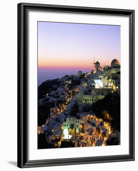 Oia (Ia), Island of Santorini (Thira), Cyclades Islands,Aegean, Greek Islands, Greece, Europe-Sergio Pitamitz-Framed Photographic Print