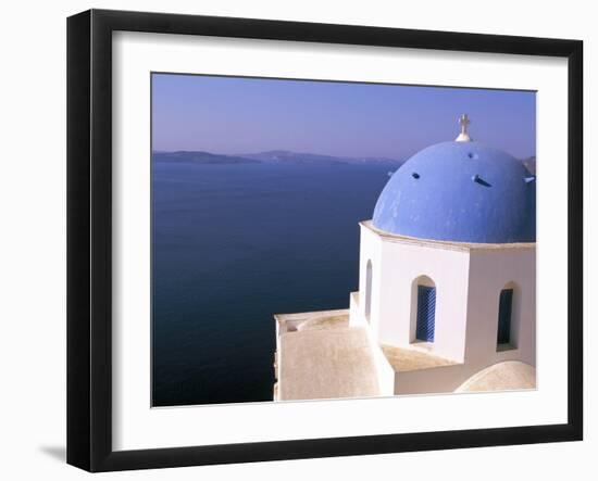 Oia (Ia), Island of Santorini (Thira), Cyclades Islands, Aegean, Greek Islands, Greece, Europe-Sergio Pitamitz-Framed Photographic Print