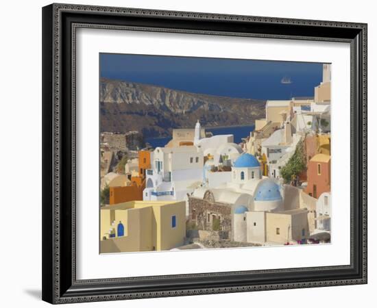 Oia, Santorini, Cyclades, Greek Islands, Greece, Europe-Papadopoulos Sakis-Framed Photographic Print