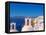 Oia, Santorini, Cyclades, Greek Islands, Greece, Europe-Sakis Papadopoulos-Framed Premier Image Canvas