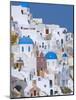 Oia, Santorini, Cyclades, Greek Islands, Greece, Europe-Sakis Papadopoulos-Mounted Photographic Print