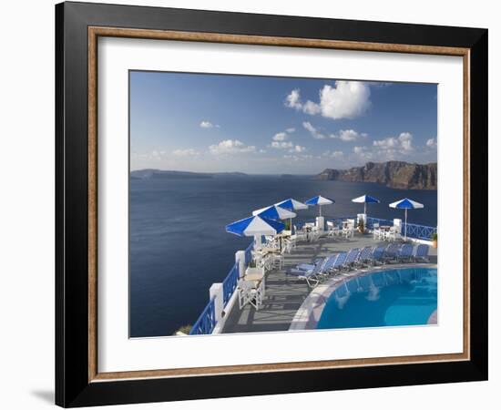 Oia, Santorini, Cyclades, Greek Islands, Greece, Europe-Richard Maschmeyer-Framed Photographic Print