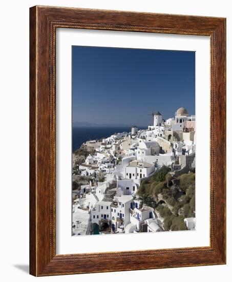 Oia, Santorini, Cyclades, Greek Islands, Greece, Europe-null-Framed Photographic Print