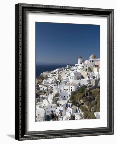 Oia, Santorini, Cyclades, Greek Islands, Greece, Europe-null-Framed Photographic Print