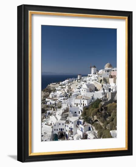 Oia, Santorini, Cyclades, Greek Islands, Greece, Europe-null-Framed Photographic Print