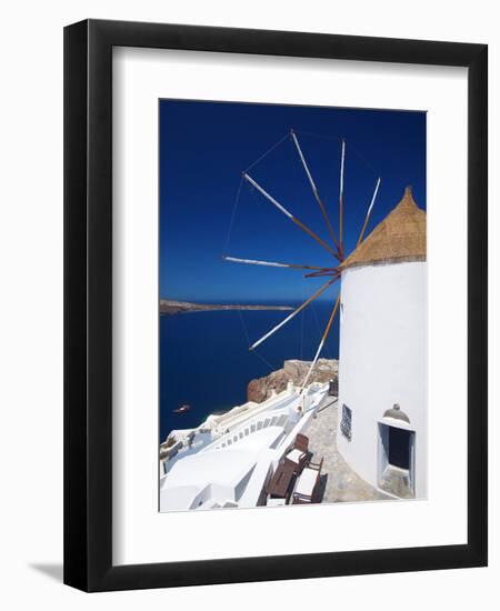 Oia, Santorini, Cyclades, Greek Islands, Greece, Europe-Sakis Papadopoulos-Framed Photographic Print