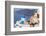 Oia, Santorini, Cyclades Islands, Greece-Peter Adams-Framed Photographic Print