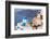 Oia, Santorini, Cyclades Islands, Greece-Peter Adams-Framed Photographic Print