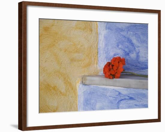 Oia, Santorini, Cyclades Islands, Greek Islands, Greece, Europe-Angelo Cavalli-Framed Photographic Print