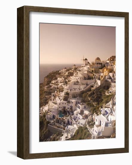 Oia, Santorini, Cyclades Islands, Greek Islands, Greece, Europe-Angelo Cavalli-Framed Photographic Print