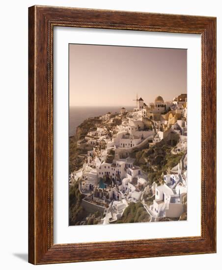 Oia, Santorini, Cyclades Islands, Greek Islands, Greece, Europe-Angelo Cavalli-Framed Photographic Print