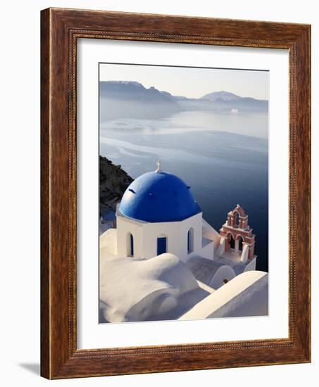 Oia, Santorini, Cyclades Islands, Greek Islands, Greece, Europe-Hans Peter Merten-Framed Photographic Print