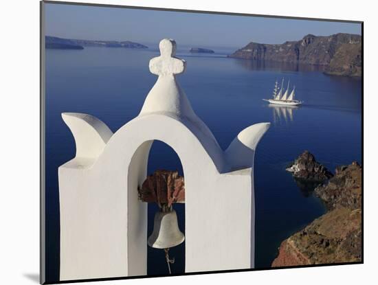 Oia, Santorini, Cyclades Islands, Greek Islands, Greece, Europe-Hans Peter Merten-Mounted Photographic Print
