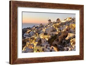 Oia,Santorini, Kyclades,South Aegean, Greece,Europe-Christian Heeb-Framed Photographic Print