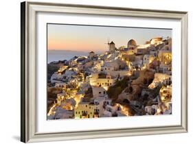 Oia,Santorini, Kyclades,South Aegean, Greece,Europe-Christian Heeb-Framed Photographic Print