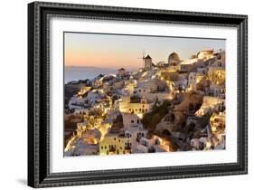 Oia,Santorini, Kyclades,South Aegean, Greece,Europe-Christian Heeb-Framed Photographic Print
