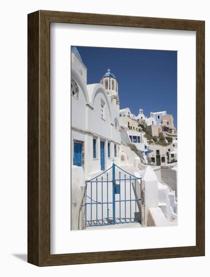 Oia, Santorini (Thira), Cyclades, Greek Islands, Greece, Europe-Angelo Cavalli-Framed Photographic Print