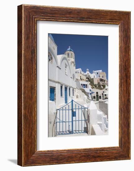 Oia, Santorini (Thira), Cyclades, Greek Islands, Greece, Europe-Angelo Cavalli-Framed Photographic Print