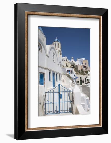 Oia, Santorini (Thira), Cyclades, Greek Islands, Greece, Europe-Angelo Cavalli-Framed Photographic Print