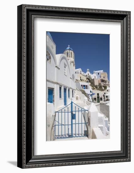 Oia, Santorini (Thira), Cyclades, Greek Islands, Greece, Europe-Angelo Cavalli-Framed Photographic Print