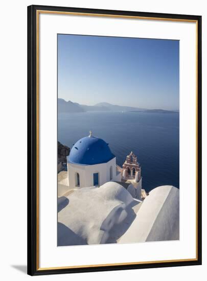 Oia, Santorini (Thira), Cyclades Islands, Greece-Jon Arnold-Framed Photographic Print