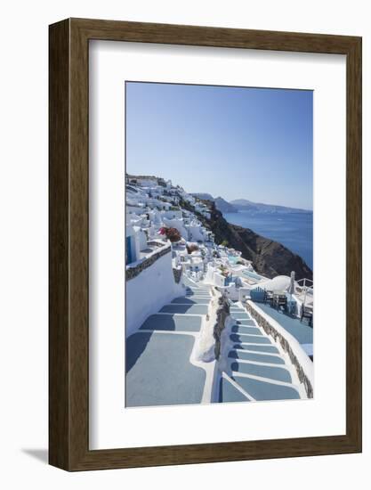 Oia, Santorini (Thira), Cyclades Islands, Greece-Jon Arnold-Framed Photographic Print