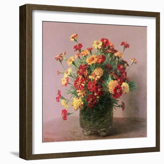 Oiellets D'Inde, 1893-Henri Fantin-Latour-Framed Giclee Print