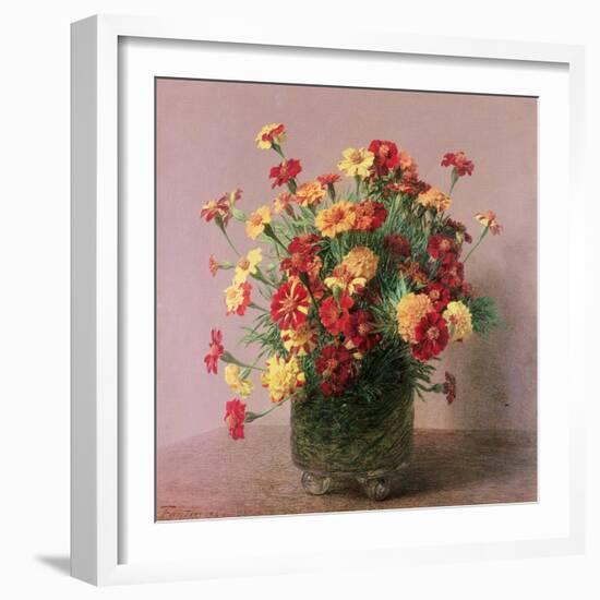 Oiellets D'Inde, 1893-Henri Fantin-Latour-Framed Giclee Print