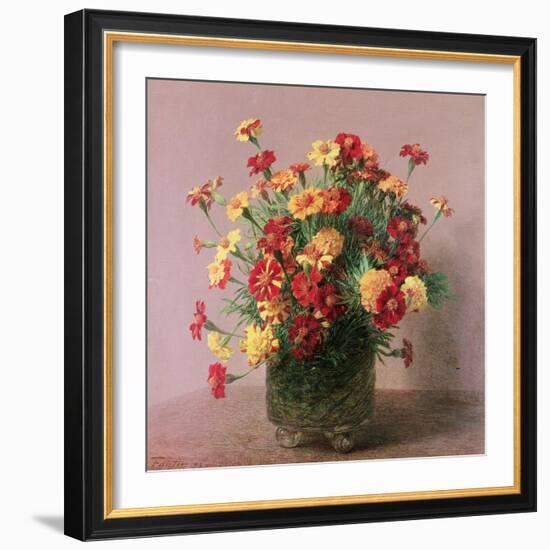 Oiellets D'Inde, 1893-Henri Fantin-Latour-Framed Giclee Print